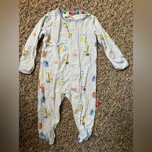 Travel print magnetic me pajamas